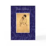 On Children by Kahlil Gibran Card