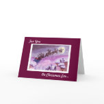 On Christmas Eve, Feed Santa's Reindeer Card