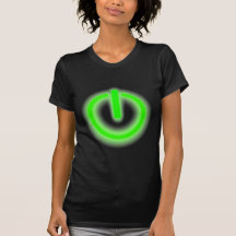 On (dark) t-shirt