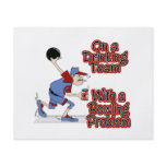 on drinking team with bowling problem flyer design