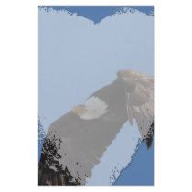 On Eagle Wings Personalized Stationery