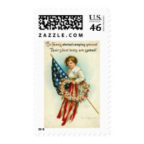 On Fame's Eternal Camping Ground Stamps