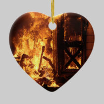 On Fire ornaments
