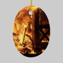 On Fire ornaments