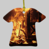 On Fire ornaments