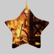 On Fire ornaments