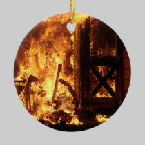 On Fire ornaments
