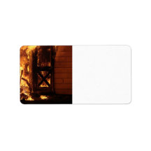 On Fire Custom Address Label