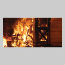 On Fire photo cards