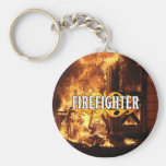 On Fire Key Chains