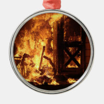 On Fire Ornament