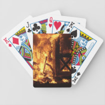 On Fire playing cards