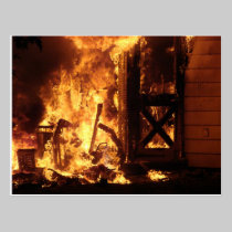 On Fire postcards