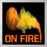 On Fire Poster