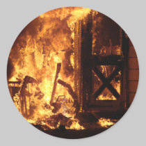 On Fire stickers