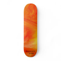 On Fire Skateboard