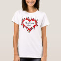 on fire t-shirts by Dotson on fire t-shirts