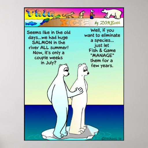 On Fish and Game Poster