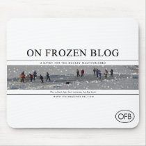 On Frozen Blog Mousepad by onfrozenblog On Frozen Blog Mousepad
