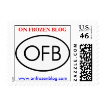 On Frozen Blog Stamp - OFB Oval by onfrozenblog On Frozen Blog Stamp - OFB Oval