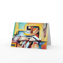 On Guard - Blank note card
