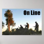 On Line Posters