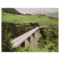On motorway at Breener Pass between Austria and It Personalized Flyer
