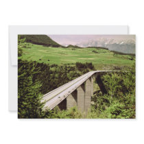 On motorway at Breener Pass between Austria and It Personalized Announcements