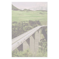 On motorway at Breener Pass between Austria and It Custom Stationery