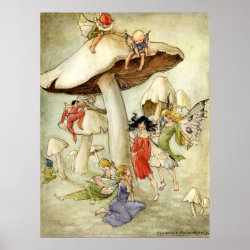 'On Mushroom Hill' - Print