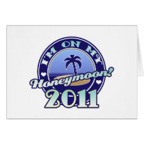 On My Honeymoon 2011 cards
