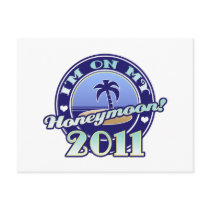 On My Honeymoon 2011 postcards