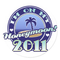 On My Honeymoon 2011 stickers