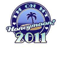 On My Honeymoon 2011 t-shirts