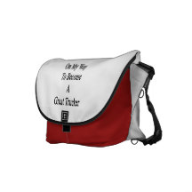 On My Way To Become A Great Trucker Courier Bag