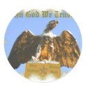 On Nation Under God Sticker by deesbasenjis On Nation Under God Sticker