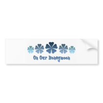 On Our Honeymoon bumper stickers