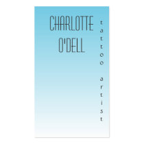 ON SALE! fade to blue Business Cards