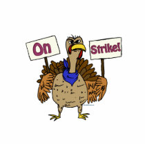 On Strike - Talking Turkey photo sculptures by GreyWolfCreation On Strike - Talking Turkey photo sculptures