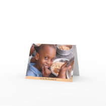 "On That Day Everybody Ate" Greeting Card
