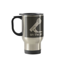 On The Air Travel Mug (Gray) by hitthepost On The Air Travel Mug (Gray)