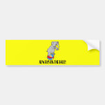 On The Ball Elephant bumper stickers