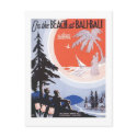 On The Beach at Bali Bali Songbook Cover postcards
