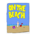 On the Beach Postcard