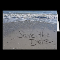 On the Beach Save the Date cards