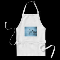 On The Beach vintage 1902 aprons