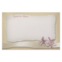 On the Beach Wedding ~ horizontal stationery