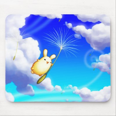 On The Breeze Mousepad by celesse