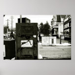 on the corner print
