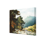 On The Dart Wrapped Canvas Print